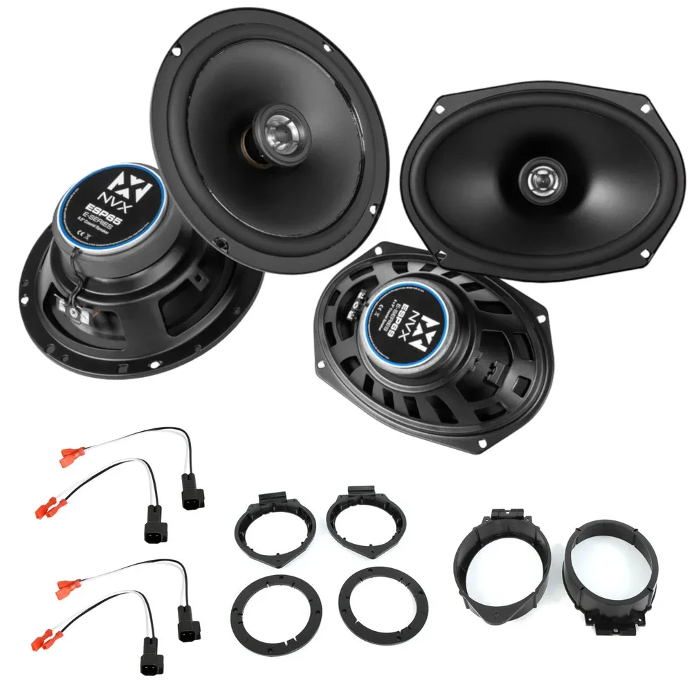 2015-2019 Chevrolet Silverado 2500HD NVX E-Series Complete Speaker Upgrade Kit