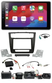 Pioneer Lenkrad USB DAB Bluetooth 2DIN Autoradio für BMW 1er Aktiv PDC aut. Klim