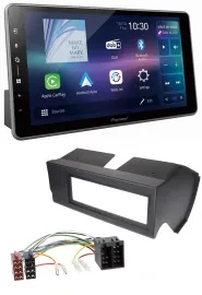 Автомагнитола для Fiat Panda (до 2002) Pioneer Bluetooth, USB, DAB, MP3, черная