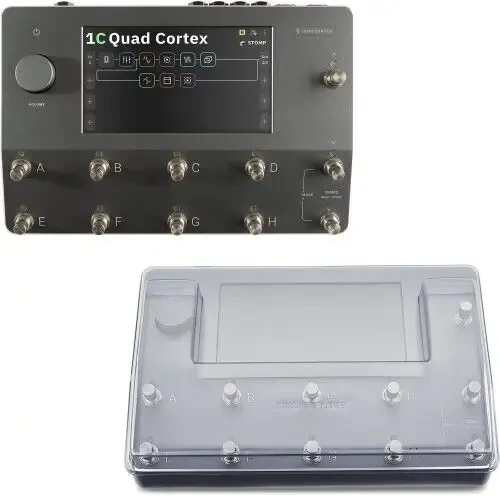 Процессор эффектов для электрогитары и баса Neural DSP Quad Cortex с пылезащитной крышкой Decksaver