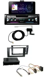 Автомагнитола для Audi A4 B6/B7 2001–2008 Pioneer DAB, Bluetooth, MP3, USB, Symphony ISO