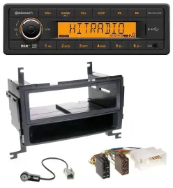 Автомагнитола для Hyundai Santa Fe (2007–2012) Continental 1 DIN DAB MP3 AUX USB