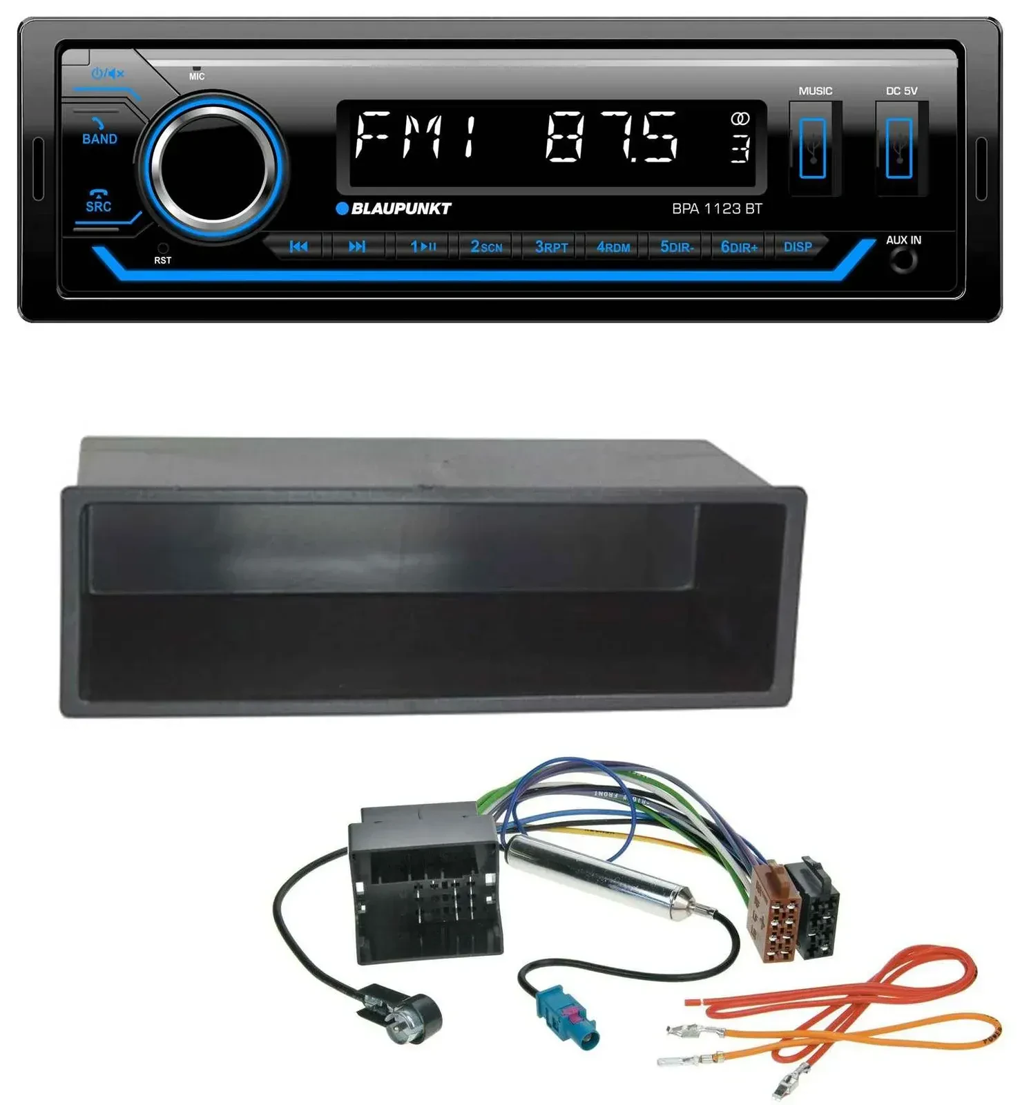 Автомагнитола для VW Blaupunkt MP3 Bluetooth USB AUX