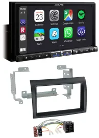 Alpine 2DIN DAB USB MP3 Bluetooth Autoradio für Fiat Ducato 06-11 Citroen Jumper