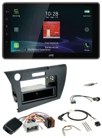 JVC DAB Lenkrad Bluetooth USB Autoradio für Honda CR-Z 2010-2013