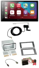 Pioneer USB Bluetooth DAB MP3 2DIN Autoradio für Ford Fusion Kuga Transit 05-12