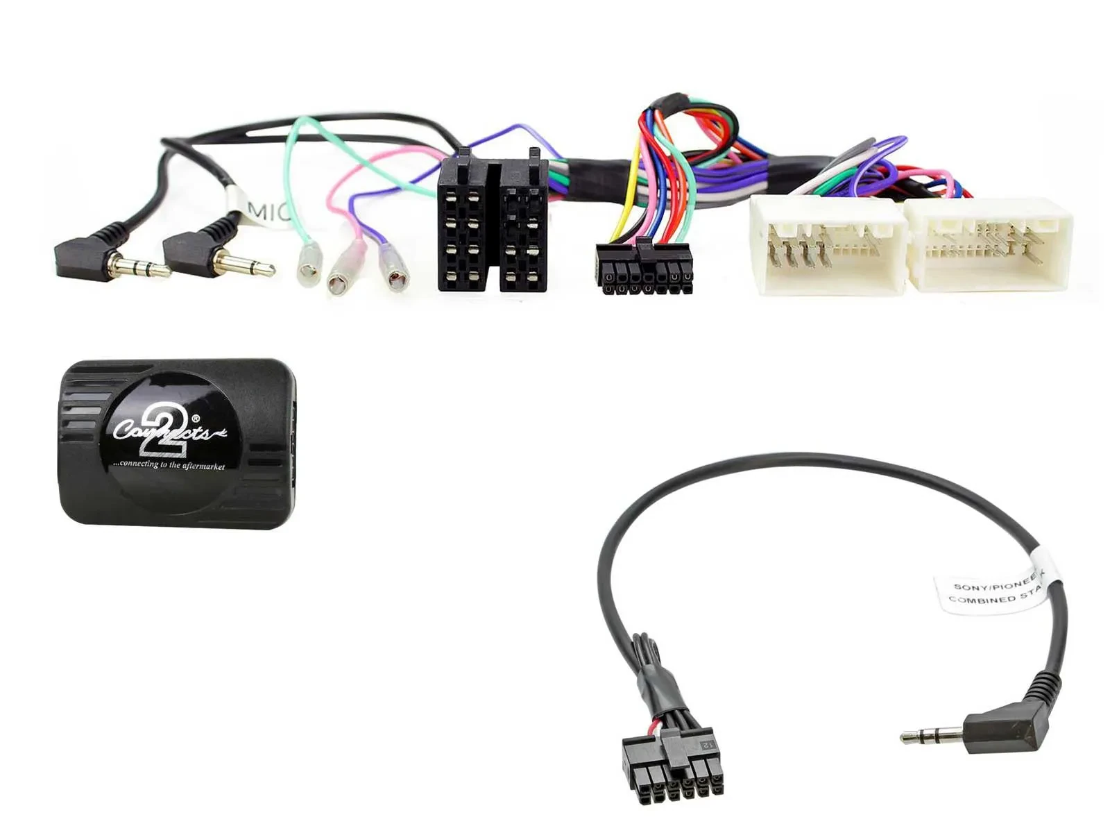 Connects2 Lenkradadapter für SsangYong Musso 2018-2021 Pioneer Blaupunkt ab 2019