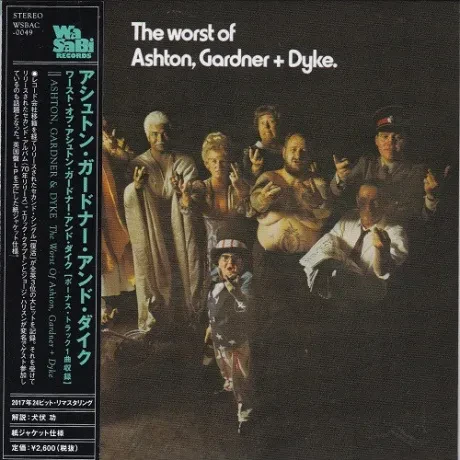 ASHTON, GARDNER AND DYKE - The Worst Of Ashton, Gardner + Dyke (CD, Japan)
