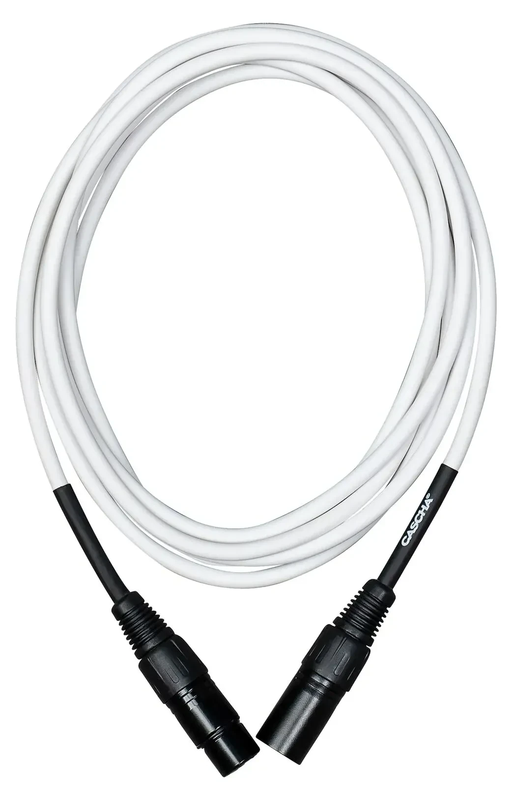 Микрофонный кабель Cascha CCS-M1WH2 White 2 м