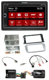 Blaupunkt 2DIN USB DAB Lenkrad Bluetooth TMC Navigation für Ford Galaxy C Max Fo