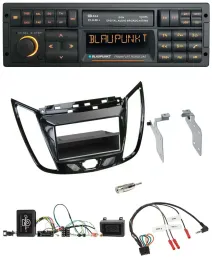 Blaupunkt USB DAB SD Lenkrad Bluetooth Autoradio für Ford C-Max Kuga Klavierlack