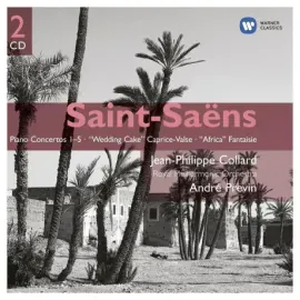 CD-диск CD-диск Andre Previn / Jean-Philippe Collard — Camille Saint-Saens: Klavierkonzerte #1–5