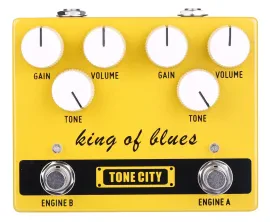 Педаль эффектов для электрогитары Tone City King Of Blues V2 Overdrive