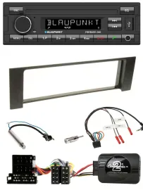 Blaupunkt Lenkrad Bluetooth MP3 USB Autoradio für Audi A4 2000-2004 ISO
