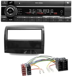 Kienzle Bluetooth MP3 USB DAB Autoradio für Fiat Ducato 2011-2021 piano schwarz