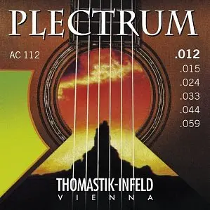 Струны для акустической гитары Thomastik AC112 Plectrum 12-59