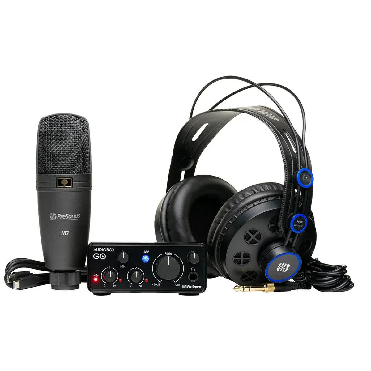 Комплект для подкастов PreSonus AudioBox GO Creator Bundle