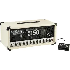 EVH 5150 Iconic Series 6L6 15W Tube Guitar Amp Head  Ivory