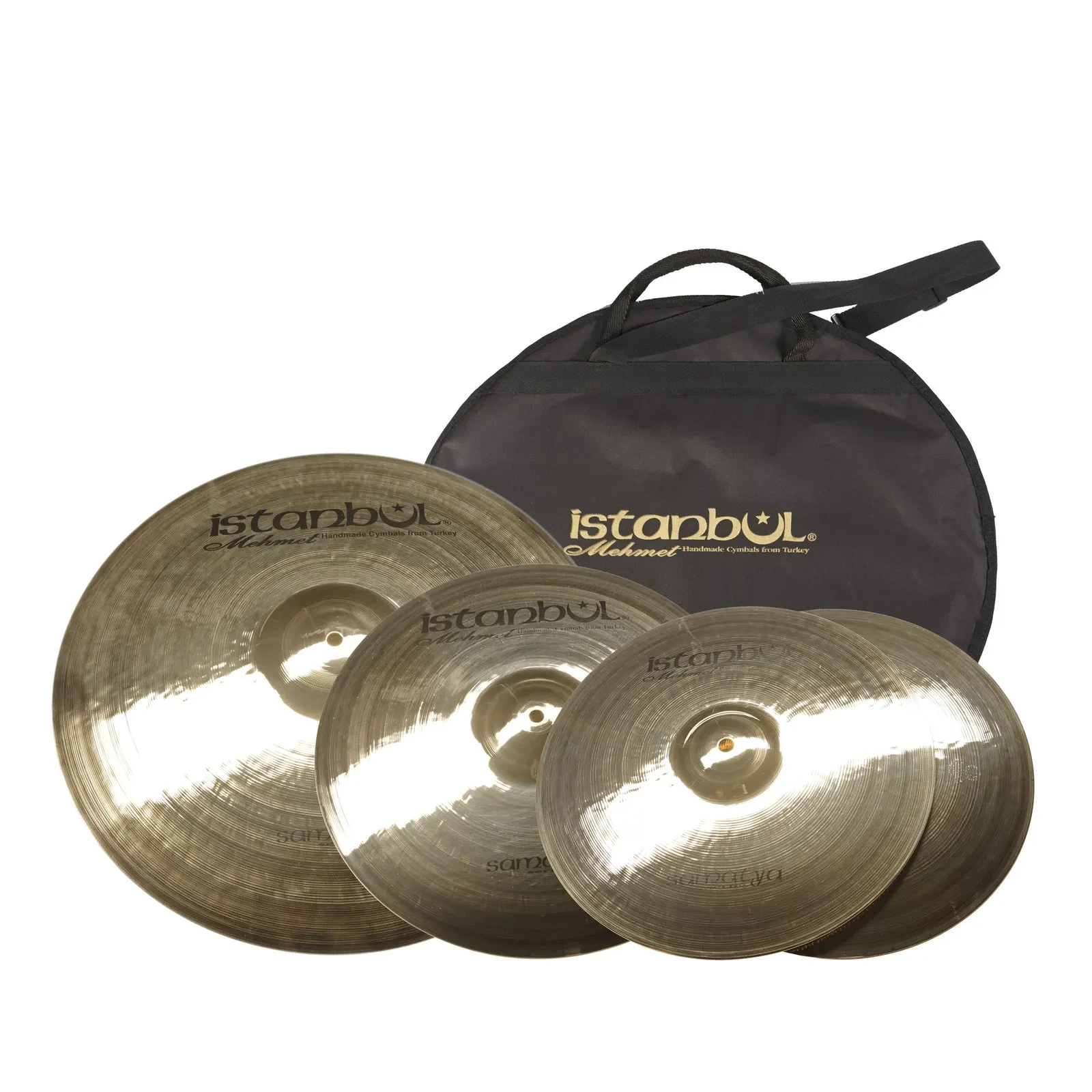 Istanbul Mehmet Cymbals Samatya Cymbal Set SA-SET1, 14HH, 16C, 20R, Bag