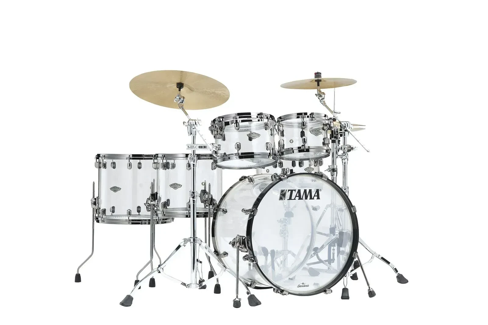 Б/У Барабанная установка TAMA Starclassic Mirage 50th Limited (набор, 5 шт.), бас-барабан 22", цвет Cry