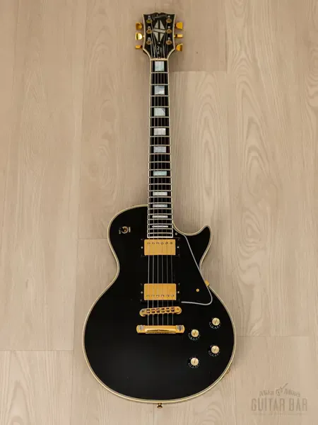 Электрогитара Gibson Les Paul Custom HH Black Beauty w/case USA 1977