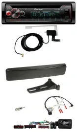 Автомагнитола Pioneer DAB/CD/USB/Bluetooth для Ford Focus/Mondeo, чёрный