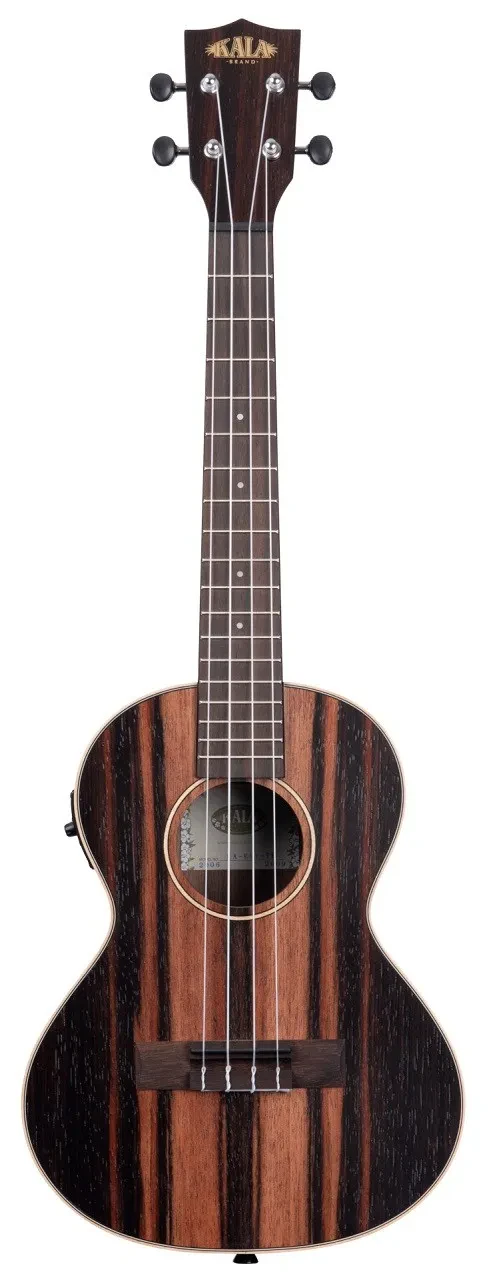 KALA KA-EBY-TE - Ebony Tenor Ukulele, with EQ & Bag (UB-T)
