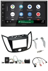 Kenwood DAB Bluetooth USB Lenkrad 2DIN Autoradio für Ford Kuga DM2 ab 2013