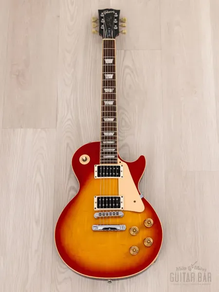 Электрогитара Gibson Les Paul Standard HH Cherry Sunburst w/case USA 1995