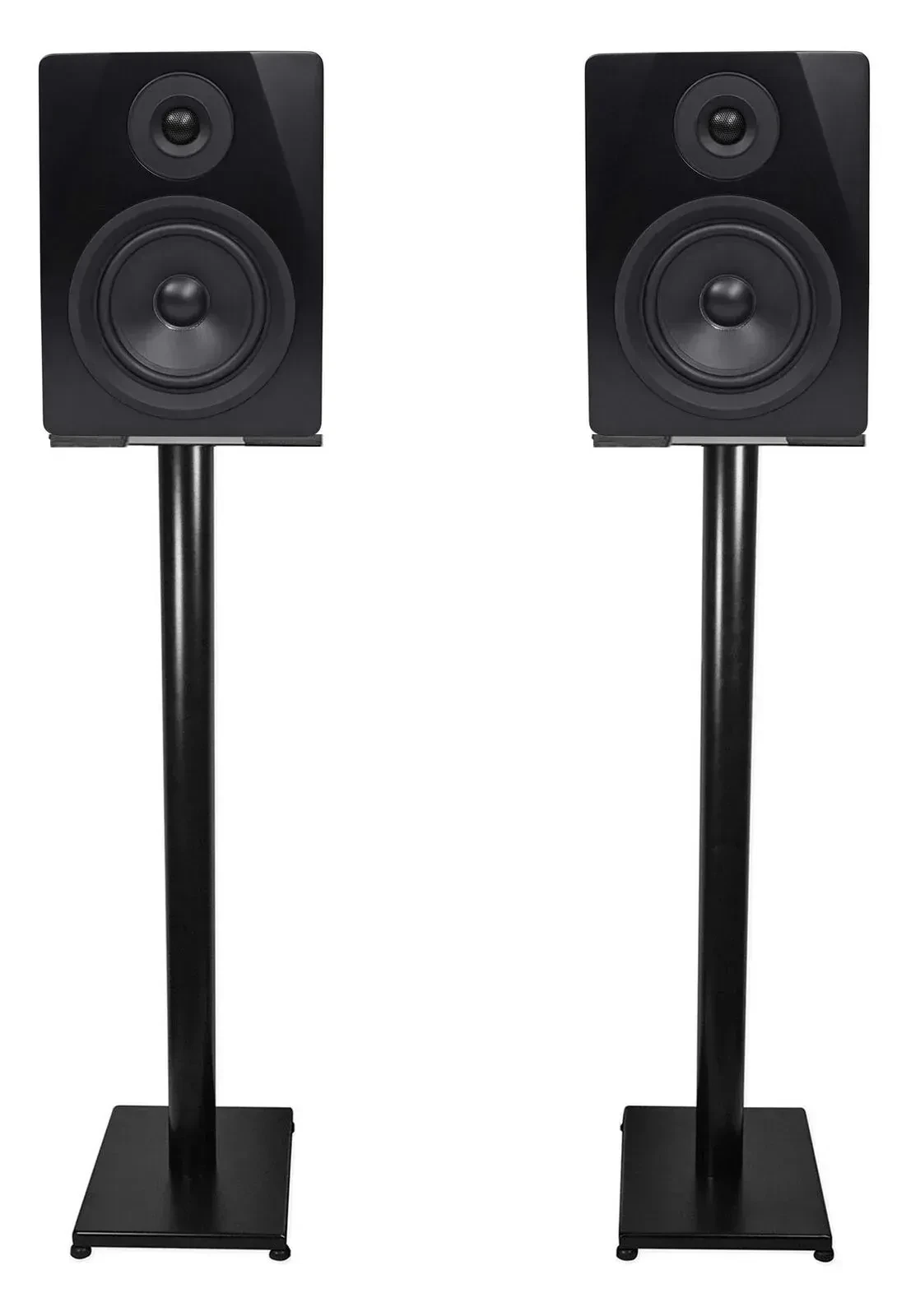 Активный студийный монитор Rockville APM5B Black со стойками (пара)