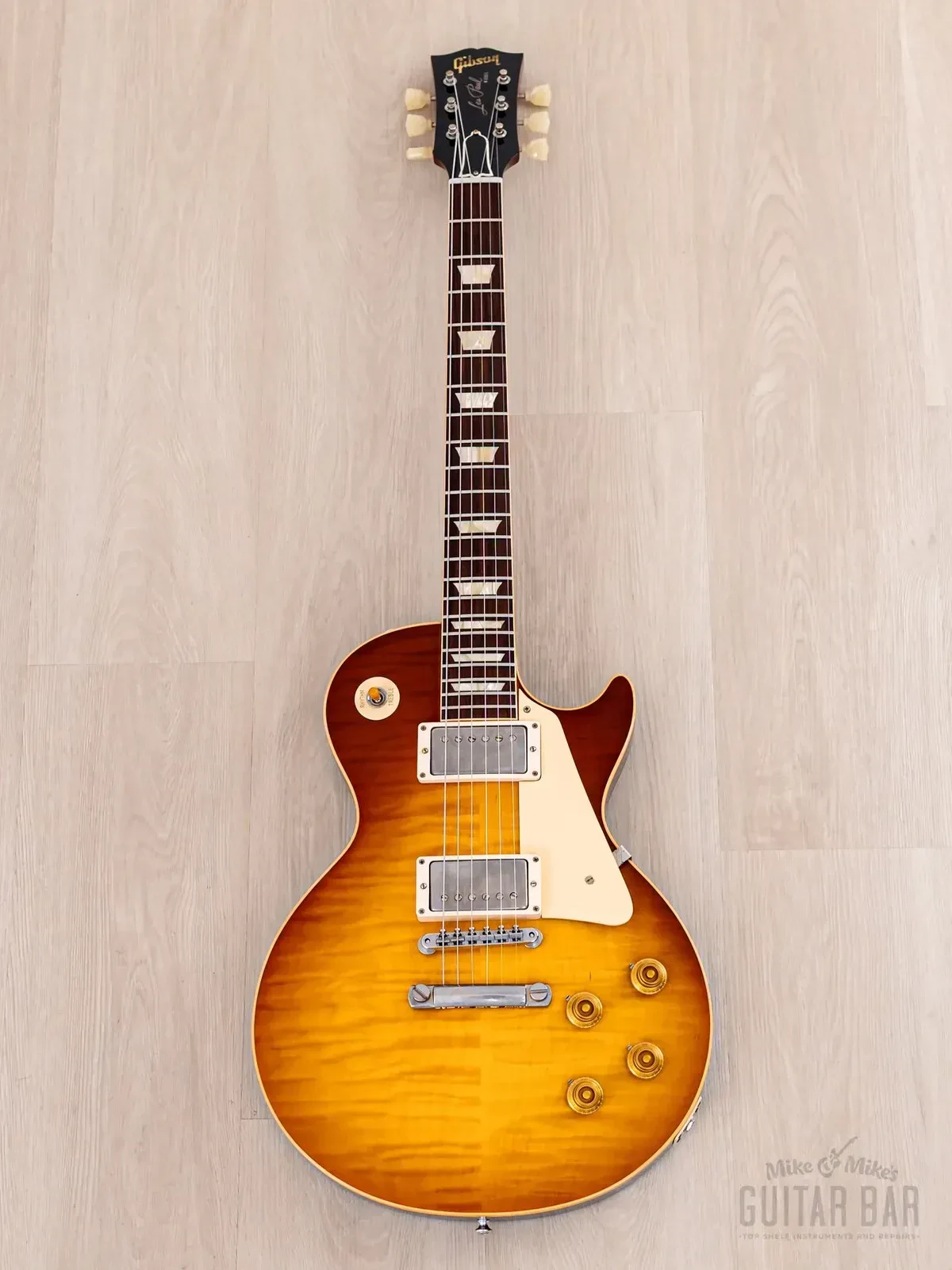 Электрогитара Gibson Custom Shop Historic 1959 Les Paul Standard R9 HH Slow Iced Tea Fade w/case USA 2019
