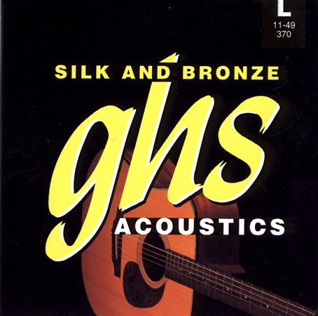 Струны для акустической гитары GHS 370 11-49, бронза фосфорная