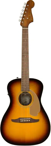 Электроакустическая гитара Fender California Malibu Player Sunburst