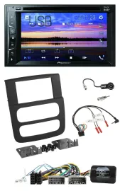 Pioneer Bluetooth 2DIN USB DVD DAB Lenkrad Autoradio für Dodge RAM 2002-2006