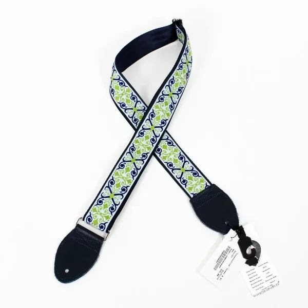Ремень для гитары Souldier GS0833NV04NV Constantine Green Blue Pattern
