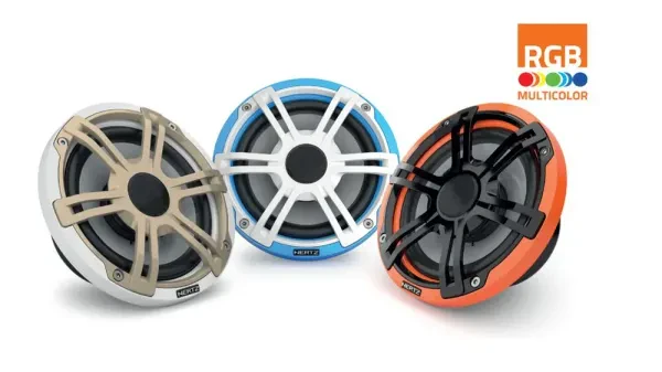Hertz HEX 6.5 S-LD-G 100W RMS 6.5” Marine Speakers with LEDs