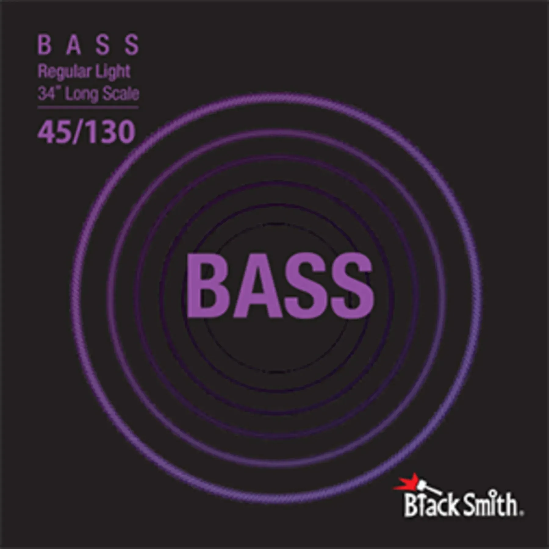 Струны для бас-гитары BlackSmith 93310 Bass Regular Light 45-130