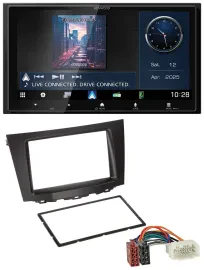 Автомагнитола для Suzuki Kizashi (с 2009) Kenwood 2DIN, Bluetooth, USB, DAB, MP3