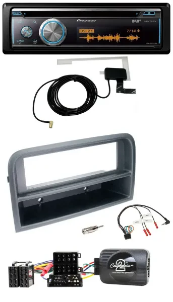 Pioneer Bluetooth DAB Lenkrad USB CD Autoradio für Fiat Croma 2005-2010