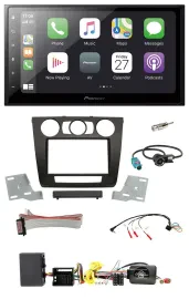 Pioneer Lenkrad Bluetooth DAB 2DIN USB Autoradio für BMW 1er Aktiv man. Klima E8