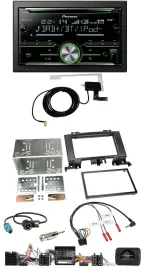 Pioneer CD USB Lenkrad Bluetooth 2DIN DAB Autoradio für Mercedes Sprinter Audio