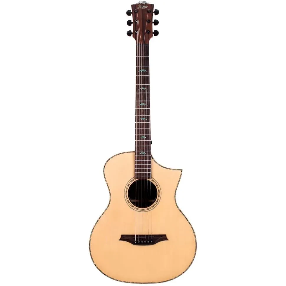 Электроакустическая гитара Bromo BAR5CE Concert Natural