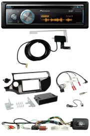 Pioneer Bluetooth DAB Lenkrad USB CD Autoradio für Kia Rio UB ab 03/2015 piano s