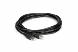USB-кабель Hosa Technology USB-210AB Black 3 м