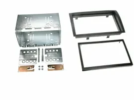 Einbaurahmen Set Doppel DIN Autoradio für Citroen Jumper Fiat Ducato Peugeot Box