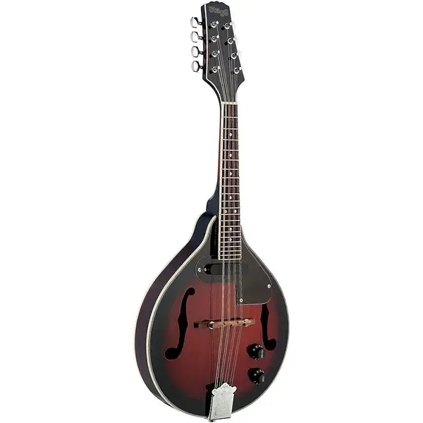 Мандолина Stagg Acoustic-Electric Bluegrass Mandolin with Nato Top 2-Color Sunburst