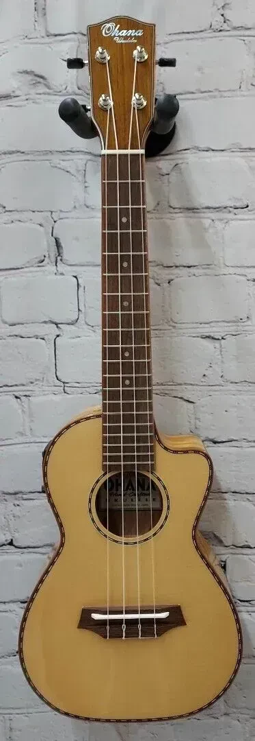 Укулеле Ohana CK-70WGCE Natural с чехлом