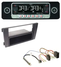 Dietz USB DAB MP3 Bluetooth Autoradio für Audi A6 C5 2001-2005 Symphony ISO