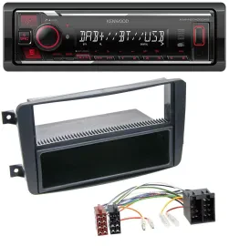 Kenwood MP3 Bluetooth USB DAB Autoradio für Mercedes C-Klasse W203 CLK W209 Vito