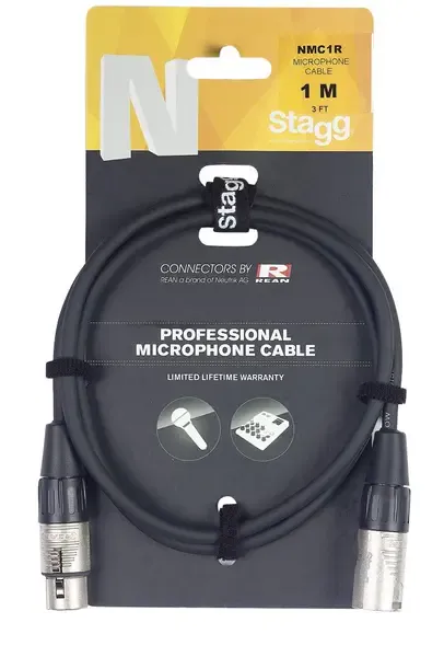 Микрофонный кабель Stagg NMC1R